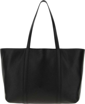 Jil Sander Foro Tote - Heren - Shoppers - Zwart - ONE Size - Wol - Tassen