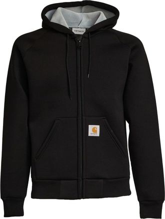 Carhartt Work in Progress Insulated Hooded Jacket With Adjustable Features And Custom Zip