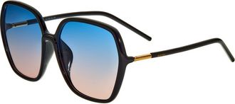 Bertha Sunglasses Priscilla Polarized Sunglasses in Black/blue-Pink at Nordstrom