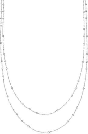Missoma Double Chain Sterling Silver Necklace