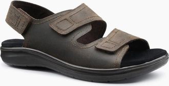 Hotter Mens Causeway Mens Sandals - Brown - Size: 11