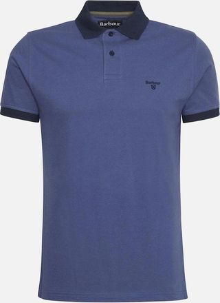 Barbour Mens Barbour Mens Oceana Blue Lynmouth Polo Shirt - Navy - Size: 38