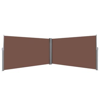 Berkfield Home Retractable Side Awning 160x600 cm Brown