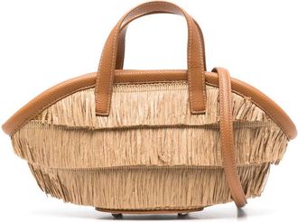 Simon Miller Mini Fringe Mercado Tote Bag - Womens - Fabric