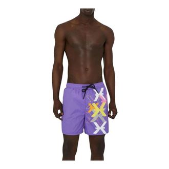 John Richmond Uomo, Costumi da bagno, Viola, XL, new
