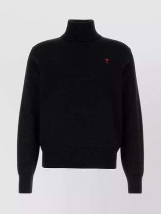 Ami merino wool turtleneck sweater
