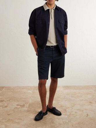 Canali Cotton Polo Shirt