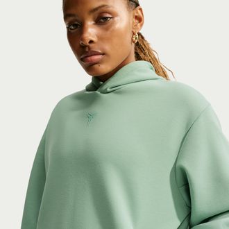 Nike Womens Kobe Dri-FIT Pullover Basketball Hoodie in Green | IF4930-007