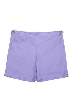 Lords of Harlech Neptune Tailored Swim Short in Lavender at Nordstrom, Size 38