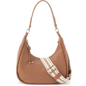 Hobo Small Cass Leather Shoulder Bag in Brown Sugar at Nordstrom