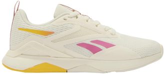Reebok Womens Nanoflex Tr 2 Trainers, Chalk True Pink Golden Haze, 8 UK