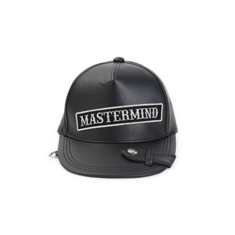 MASTERMIND WORLD Faux Leather Cap