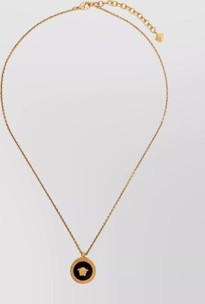Versace medusa pendant necklace