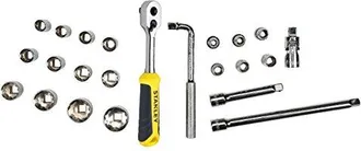 Stanley Transmodule Juego De Llaves De Vaso De Acero 23 Piezas