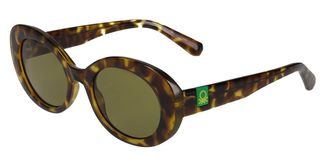 Benetton 5055 100 Womens Sunglasses Tortoiseshell Size 53