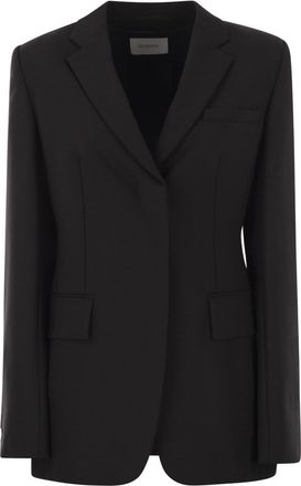 Max Mara Womens Ranghi - Stretch Wool Blazer - Black - Size EU 34 (Womens)