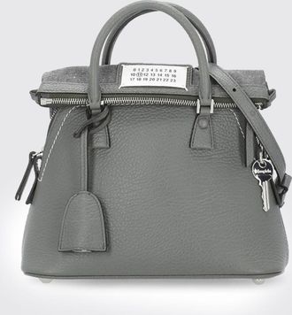 Maison Margiela Borsa 5AC Maison Margiela in pelle a grana e canvas