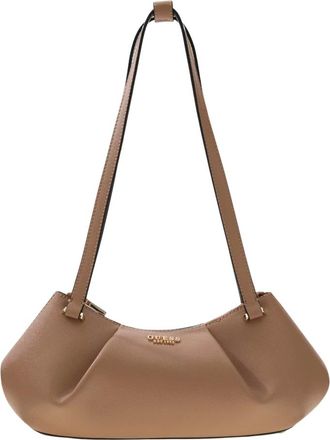 Guess Amorette Shoulder Satchel - - Bags - Donna - Beige - ONE SIZE