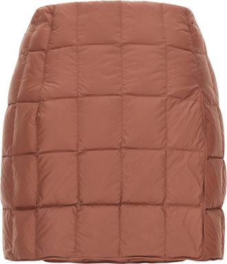 Ienki Ienki Womens Multicolor Nylon Long Skirt