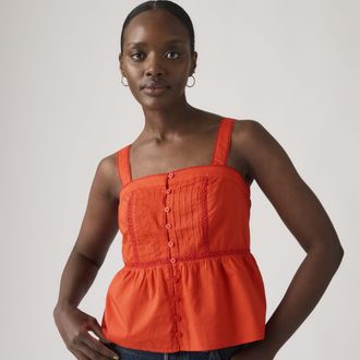 Levi's Mimi Blouse - Womens - XS - Red