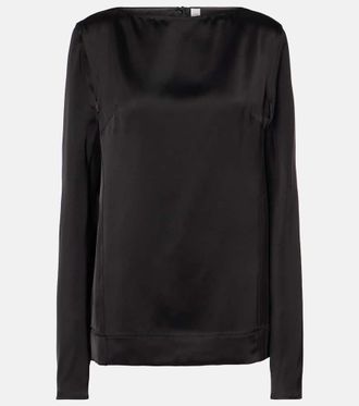 Toteme Satin top