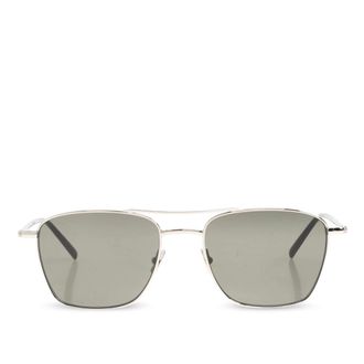 Saint Laurent SL 866 Sunglasses - male - Saint Laurent - Sunglasses - Gray - ONE SIZE - Accessories