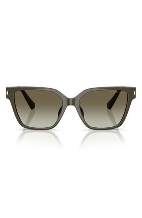 Michael Kors Piedmont 56mm Square Sunglasses in Olive /Green at Nordstrom
