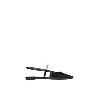 Michael Kors Ballerinas, female, Black, Size: 8 1/2 US Dina Flex Sling Flat