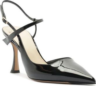 Alexandre Birman Tita Wrap Slingback Pump in Black at Nordstrom, Size 7.5