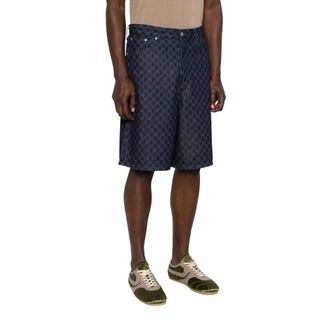 Dries Van Noten Denim Shorts, male, Blue, Size: W33 Jeans