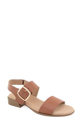 Munro Cleo Sandal - Multiple Widths Available in Saddle Leather at Nordstrom, Size 8.5