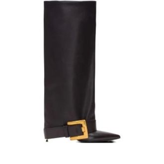 Balmain High Boots, female, Black, 3 UK, Anthem Boots
