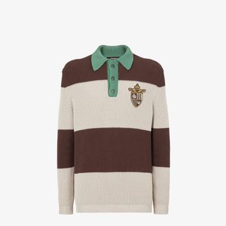 Fendi Cotton Knitted Polo