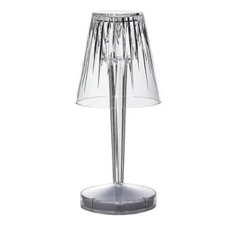 Oresteluchetta L&aacute;mpara de mesa de acr&iacute;lico transparente cm. &Oslash;.11 x al.16