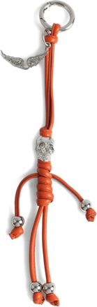 Zadig&Voltaire Portachiavi con teschio - Arancione