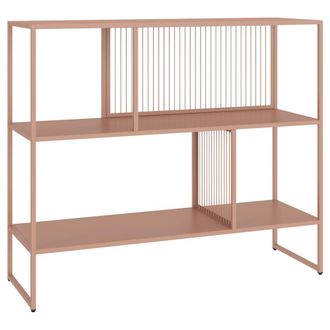 Happy Garden Estanter&iacute;a de metal rosa viejo