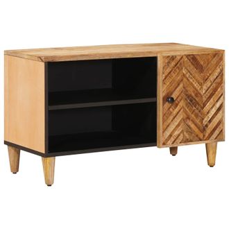 vidaXL Armarios De Almacenamiento Con Puerta Marr&oacute;n 80 X 31,5 X 46 Cm Vidaxl