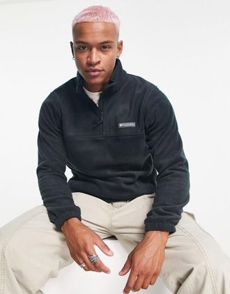 Columbia Steens Mountain - Pile nero con zip corta