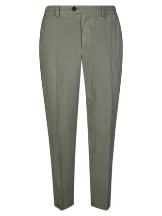 PT01 Green Tapered Carrot Trousers