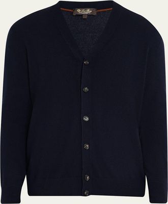 Loro Piana Mens Classic Baby Cashmere Cardigan