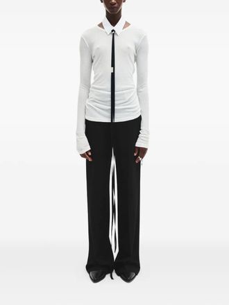 Ann Demeulemeester Adela shirt collar - White