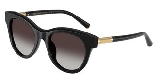 Dolce & Gabbana DG4518 501/8G Womens Sunglasses Black Size 52