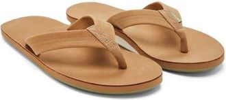 Hari Mari Fields Stone Flip Flop in Tan/Olive at Nordstrom, Size 14