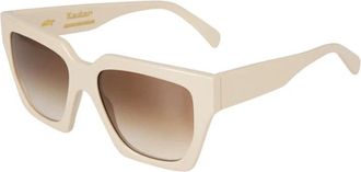 K&agrave;dor Charlize Zonnebril - unisex - Zonnebrillen - Beige - 55 MM - Accessoires