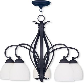 Livex Lighting Livex Brookside 5-Light Black Chandelier