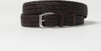 Orciani Cintura Orciani in pelle intrecciata