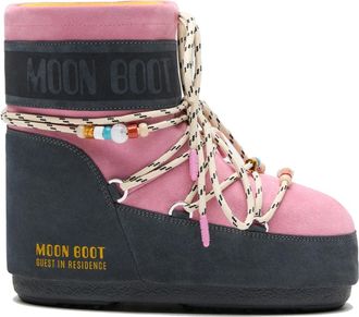 Moon Boot MB X GIR Icon Low Suede Beads - Dames - Winterlaarzen - Veelkleurig - 39 EU - Leer - Schoenen