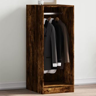 vidaXL Armario De Madera De Ingenier&iacute;a Roble Ahumado 48x41x102 Cm Vidaxl Marr&oacute;n