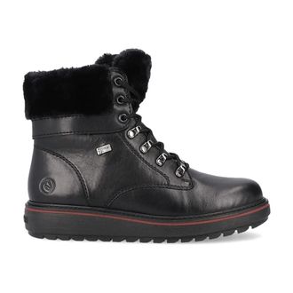 Remonte Schoenen, Dames, Zwart, 37 EU, Wol, Zwarte Gesloten Booties Enkellaarzen Vrouwen