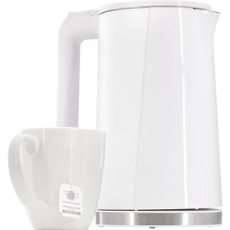 MegaChef 1.8 Quart Stainless Steel Electric Tea Kettle in White at Nordstrom